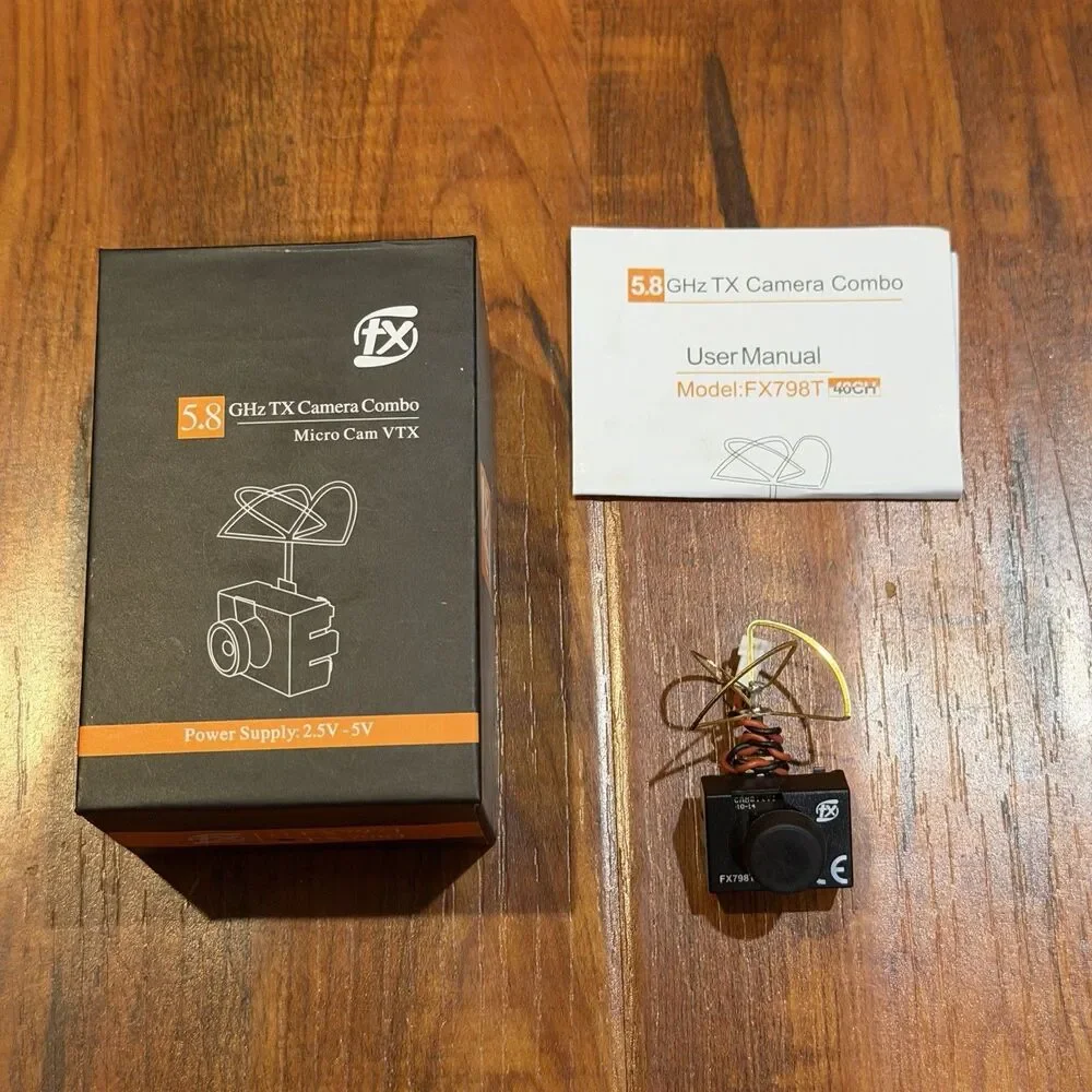 6 x FPV Camera, Antenna & Transmitter Lot FXT Technology Turbowing Racing - New!